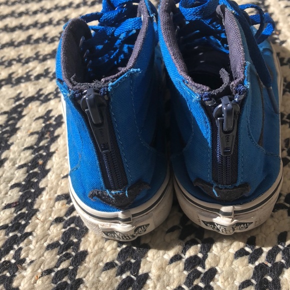 Vans zip up high tops size 13 kids - Picture 3 of 5